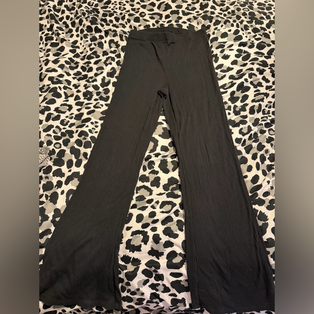 Aerie Black Flare Pants
